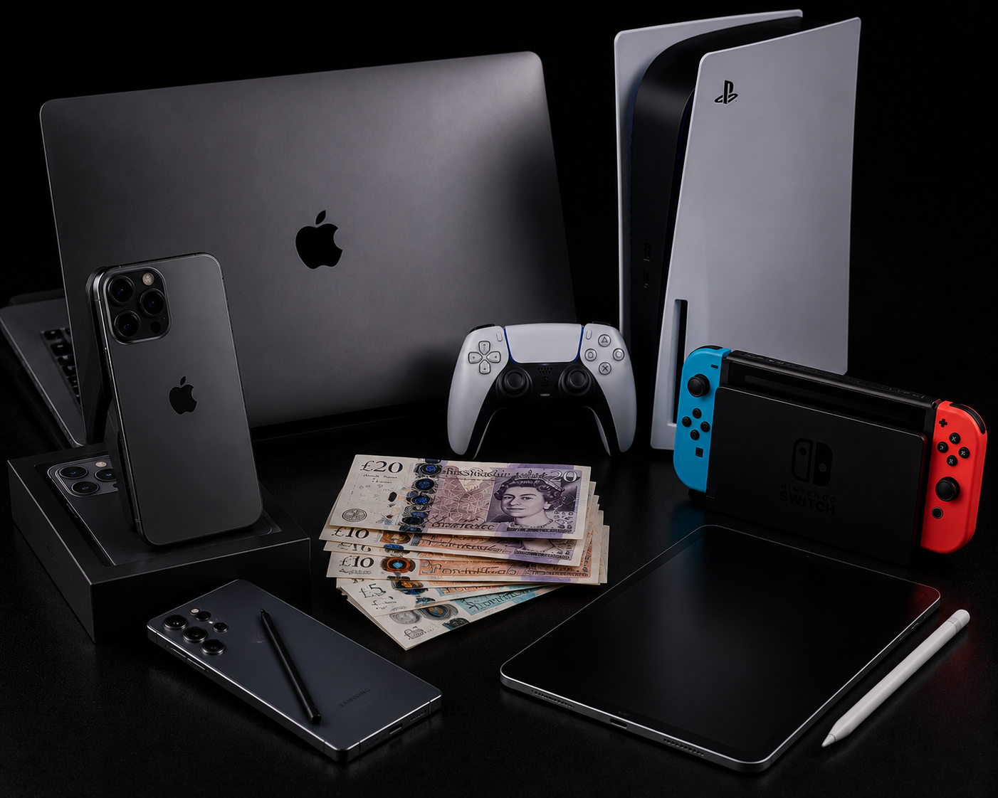Sell your phone, MacBook, PS5 and tablet for cash at Tech Fix and Trade Ruislip